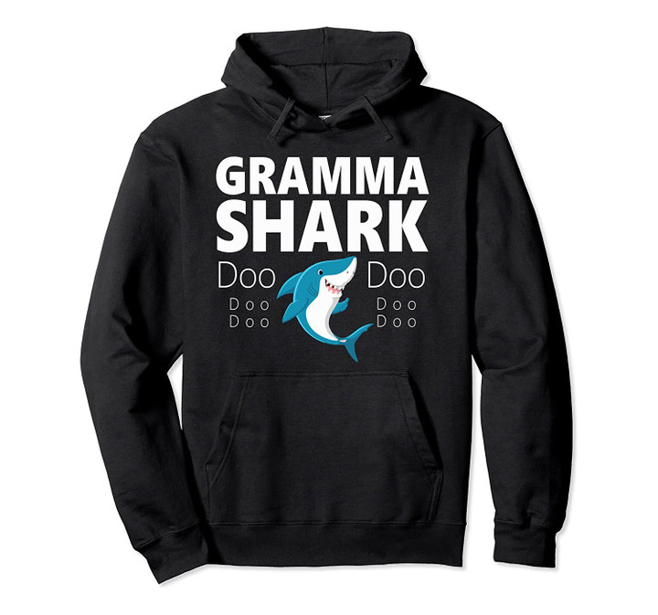 Gramma Shark Doo Doo Gift Pullover Hoodie, T-Shirt, Sweatshirt