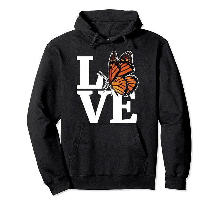 Monarch Butterfly Shirt | Milkweed Monarch Butterflies Pullover Hoodie, T-Shirt, Sweatshirt
