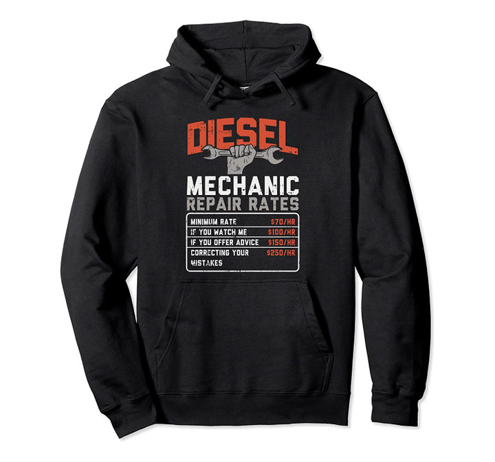 Diesel mechanic, Auto mechanic gifts, Diesel truck Pullover Hoodie, T-Shirt, Sweatshirt