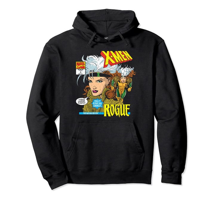 Marvel X-Men Rogue Anna Marie Comic Black Hoodie, T-Shirt, Sweatshirt