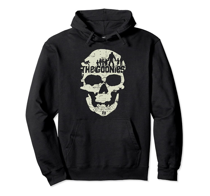 The Goonies Skull Map Pullover Hoodie, T-Shirt, Sweatshirt