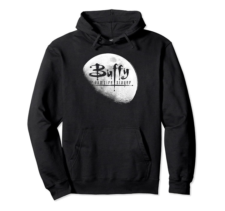 Buffy the Vampire Slayer Buffy Logo & Moon Pullover Hoodie, T-Shirt, Sweatshirt
