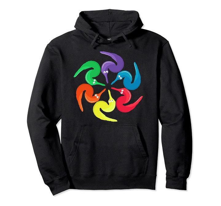 Fuzzy Worms on a string Pullover Hoodie, T-Shirt, Sweatshirt