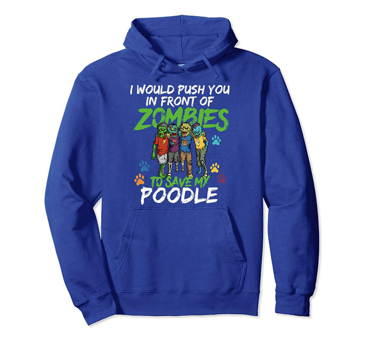 Gift for a Poodle Dog Lover Costume Halloween Poodle Pullover Hoodie