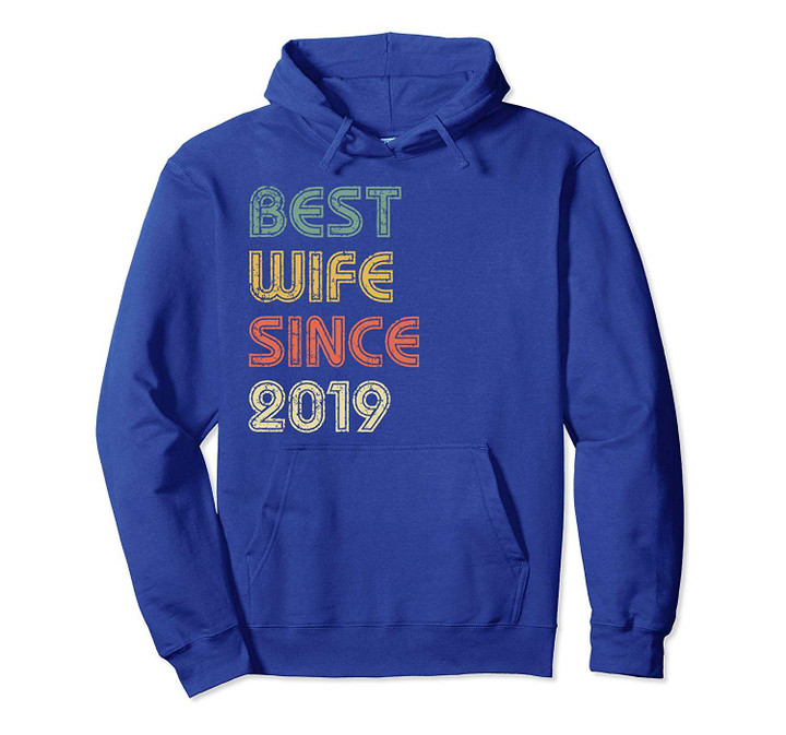 Best Wife Since 2019 Matching Group Saying Slogan Idea Icons Pullover Hoodie