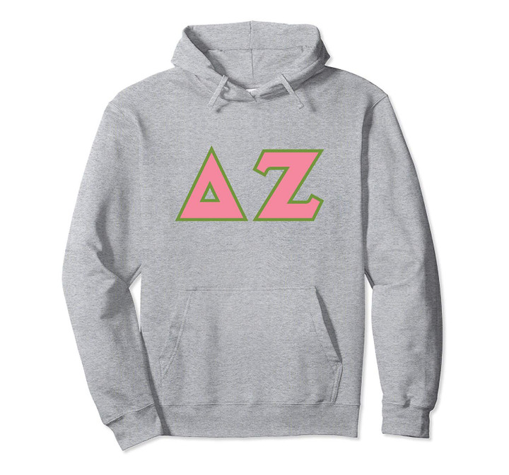 Greek letters - Delta and Zeta Pullover Hoodie