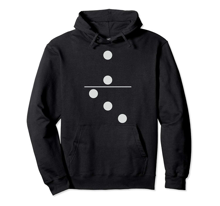 Funny Group Matching Halloween Costume Domino Dominoes 23 Pullover Hoodie