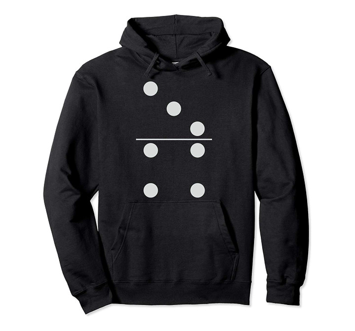 Funny Group Matching Halloween Costume Domino Dominoes 34 Pullover Hoodie