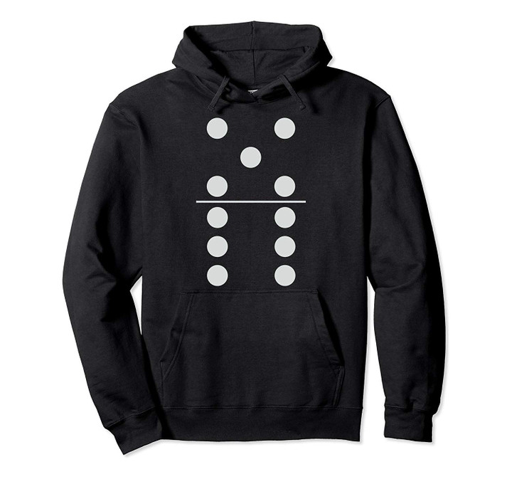 Funny Group Matching Halloween Costume Domino Dominoes 56 Pullover Hoodie
