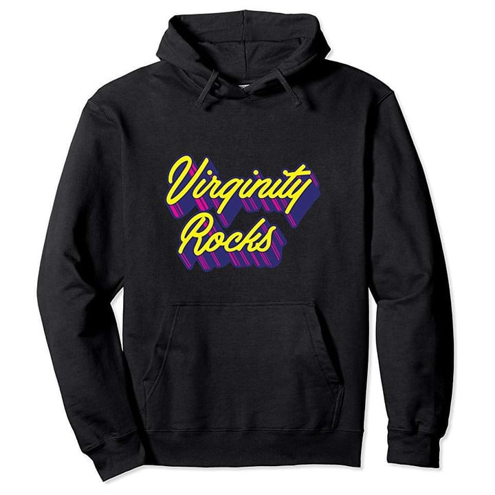 Virginity Rocks Gift - Virgin Fashion Pullover Hoodie