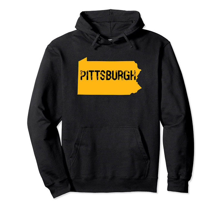 Vintage Pittsburgh Pennsylvania Steel City Lovers Gift Pullover Hoodie