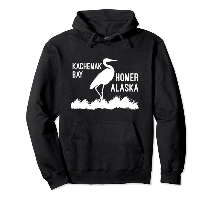 Kachemak Bay Homer Alaska | Crane Pullover Hoodie