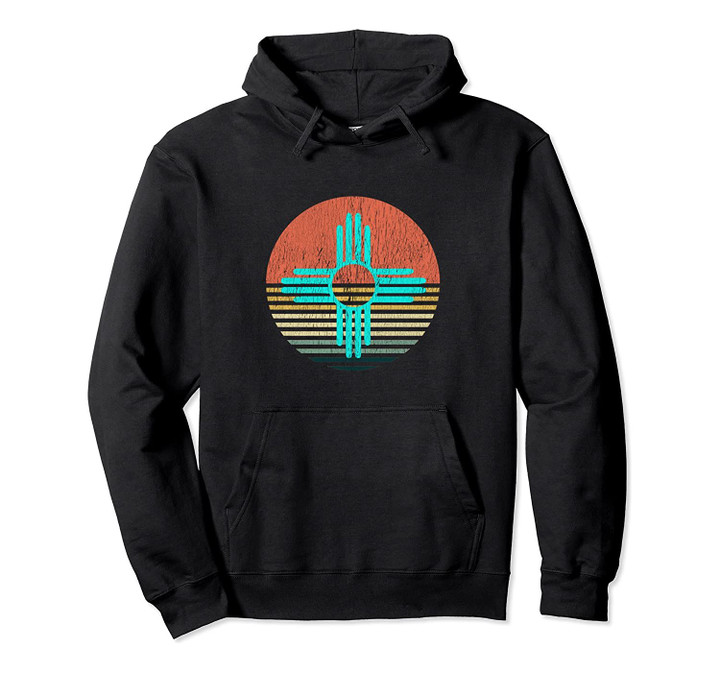 Vintage Zia Shirt For Women Men New Mexico Gifts Zia Symbol Pullover Hoodie