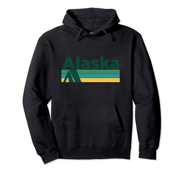 Alaska Retro Camping - Alaska Hoodie Sweatshirt