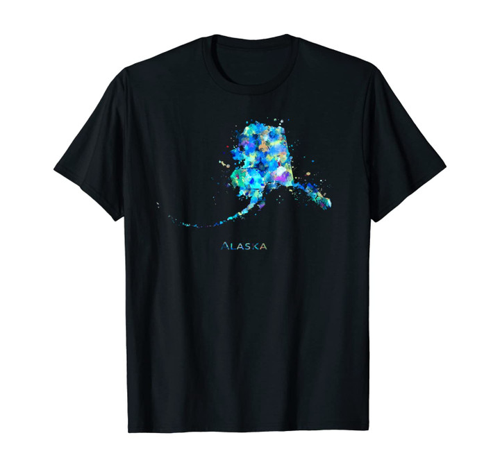 Alaska Map Unisex T-Shirt