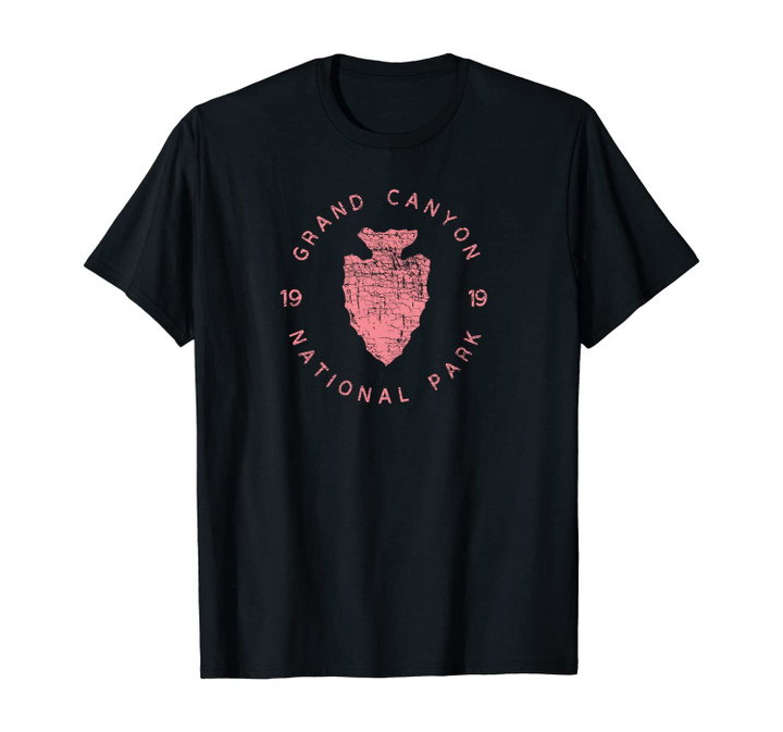 Grand Canyon National Parks Shirt Design Pink Cactus Summer Unisex T-Shirt