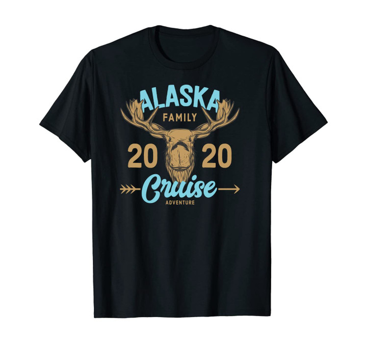 Moose Head Matching Family Friends, Group Alaska Cruise 2020 Unisex T-Shirt