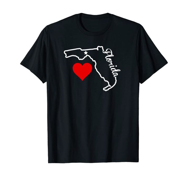 I Heart Florida Sunshine State Family Vacation Souvenir Gift Unisex T-Shirt