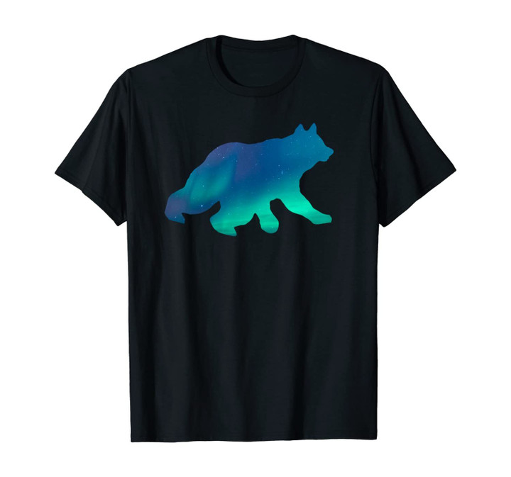 Alaska Northern Lights Aurora Viewing Blue Unisex T-Shirt