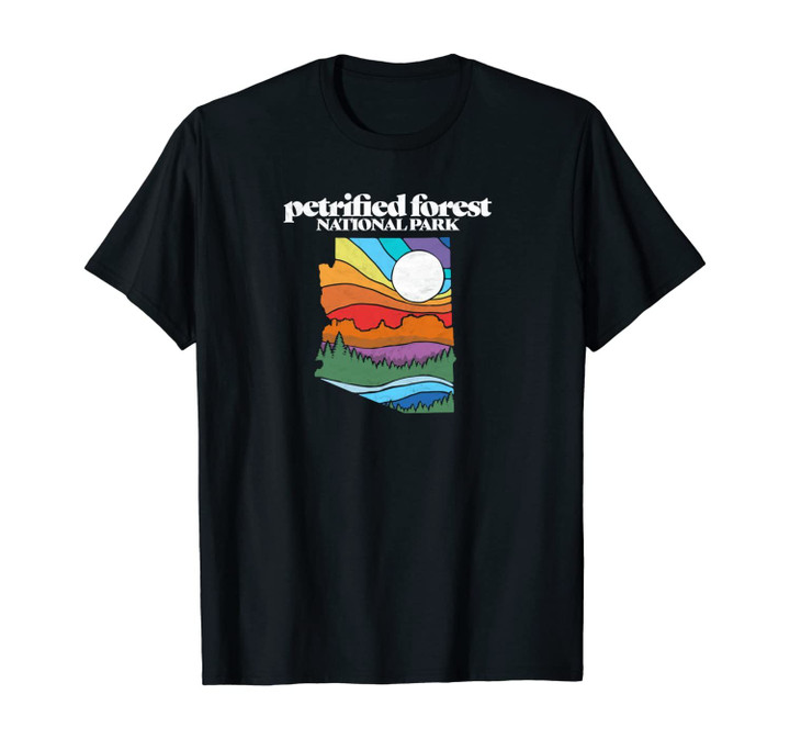 Petrified Forest Park Arizona Vintage Nature Design Outdoor Unisex T-Shirt