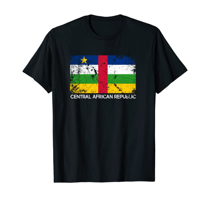 Flag | Vintage Made In Central African Republic Gift Unisex T-Shirt