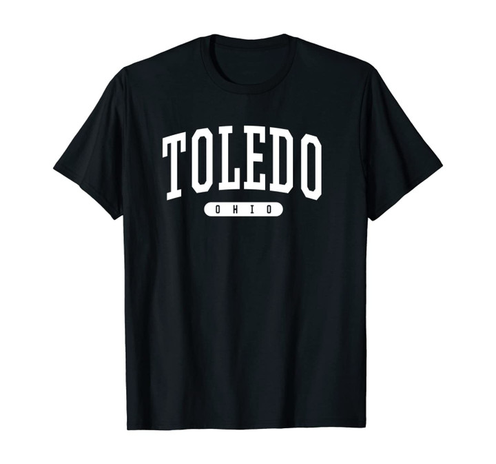 Toledo Unisex T-Shirt Sweatshirt College University Style OH USA