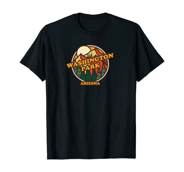 Vintage Washington Park Arizona Mountain Hiking Souvenir Unisex T-Shirt