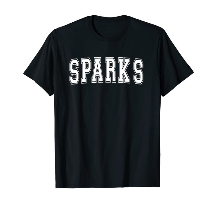SPARKS NV NEVADA USA Vintage Sports Varsity Style Unisex T-Shirt