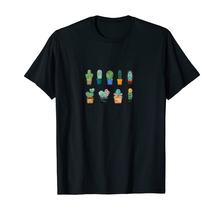 Colorful Desert Cactus Plant Unisex T-Shirt