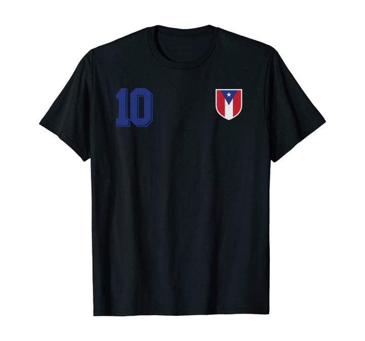 Retro Puerto Rico Soccer for Boricua Football or futbol Fans Unisex T-Shirt
