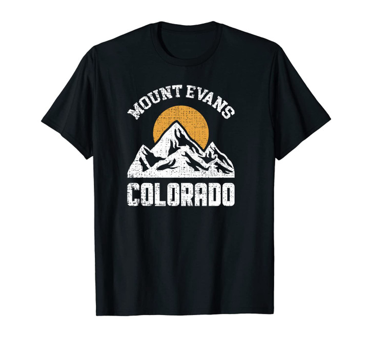Colorado State Mount Evans Sunrise Mountain Vacation Gift Unisex T-Shirt
