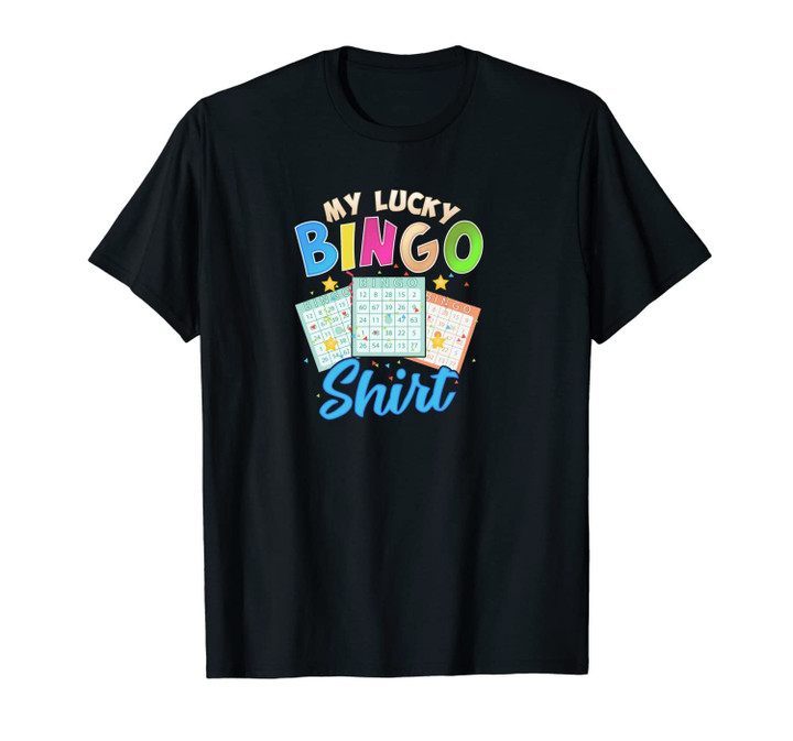 Funny Bingo Player Gift - My Lucky Bingo Squad Art Design Unisex T-Shirt