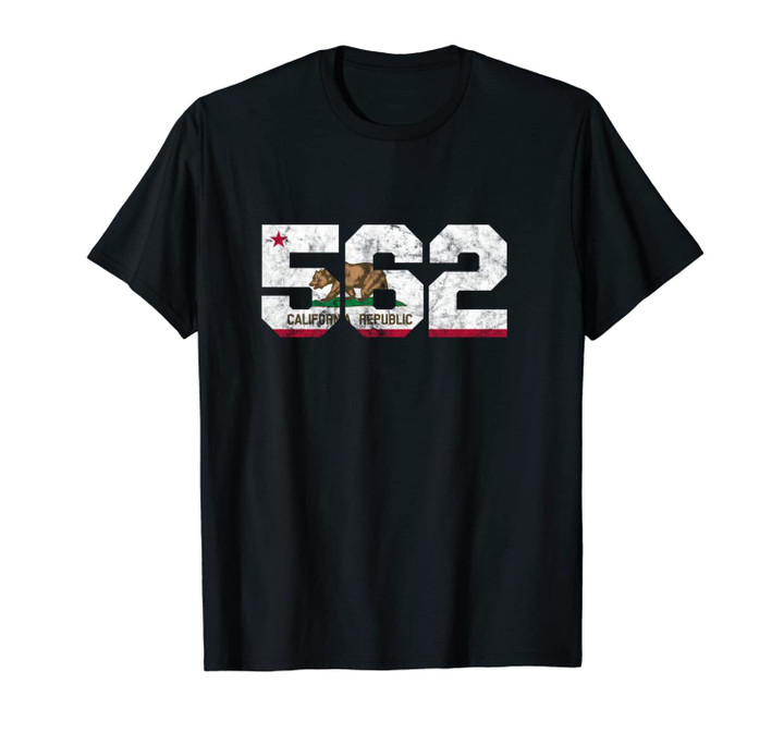 Area Code 562 Unisex T-Shirt - Long Beach California