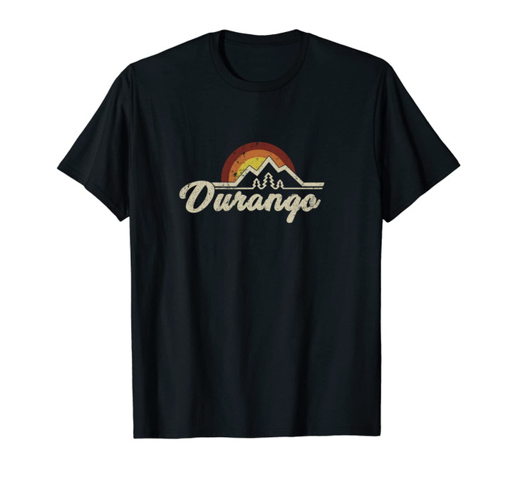 Durango Colorado retro vintage gift idea Unisex T-Shirt