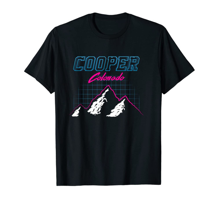 Cooper, Colorado - USA Ski Resort 1980s Retro Unisex T-Shirt