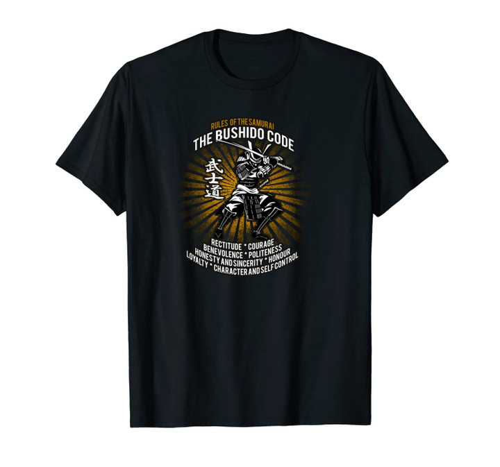 Samurai Bushido Code, Samurai Rules, Ronin Unisex T-Shirt