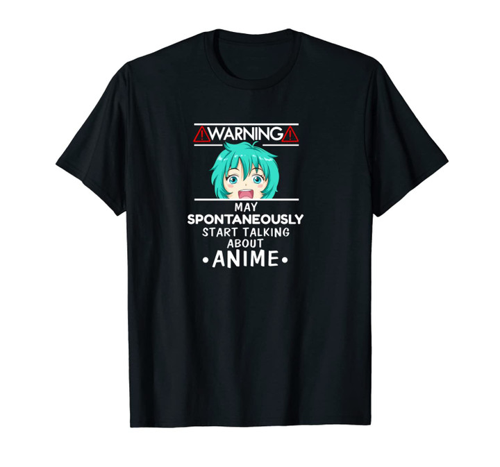 Japanese Manga Anime Gift Shirt Talking About Anime Unisex T-Shirt