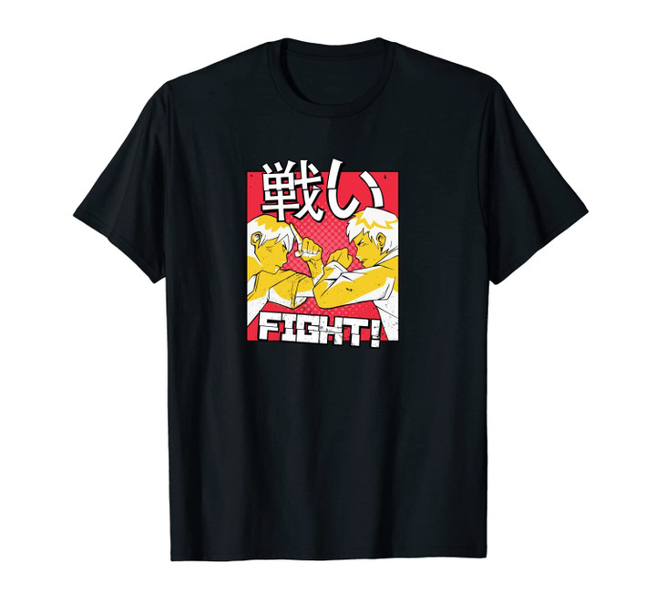 Anime - Manga Style - Japan Fight Unisex T-Shirt