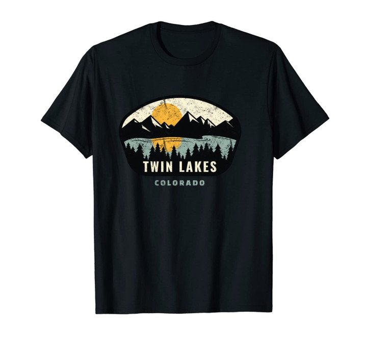 Twin Lakes Colorado, Outdoors, CO Vacation Gifts Unisex T-Shirt