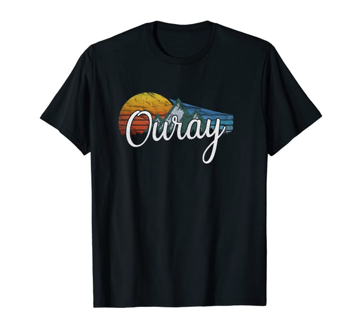 Vintage Ouray CO Souvenir Retro 70's Style Unisex T-Shirt