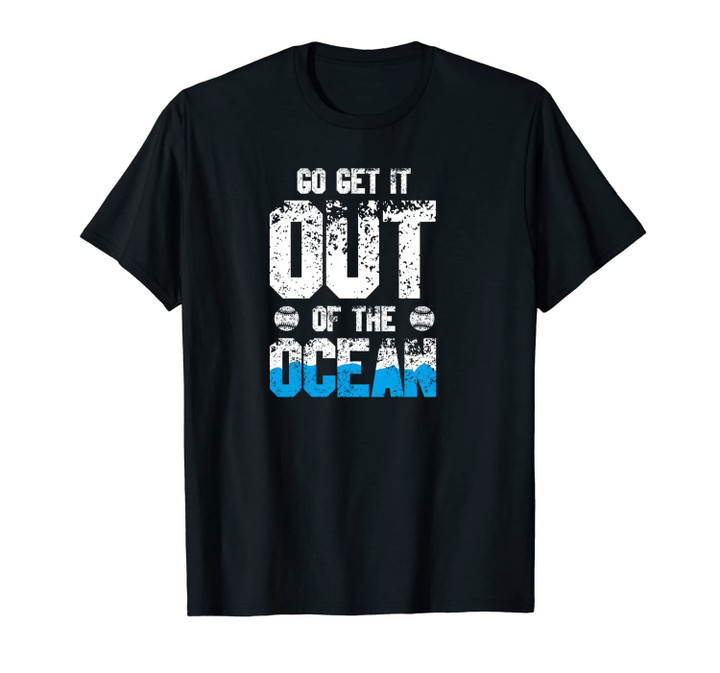 Go Get it Out of the Ocean Vintage LA Baseball Fan Gift Unisex T-Shirt