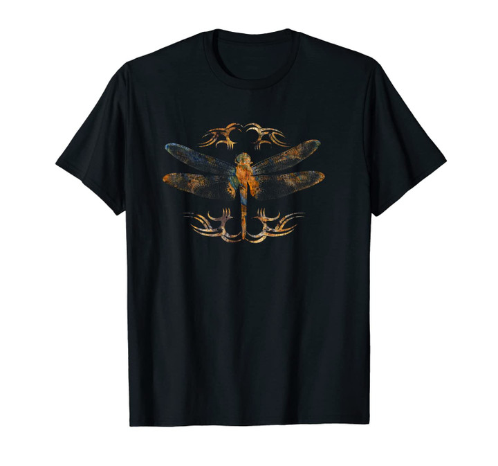 KyJo Tees Watercolor Dragonfly Celtic Tribal Art Unisex T-Shirt