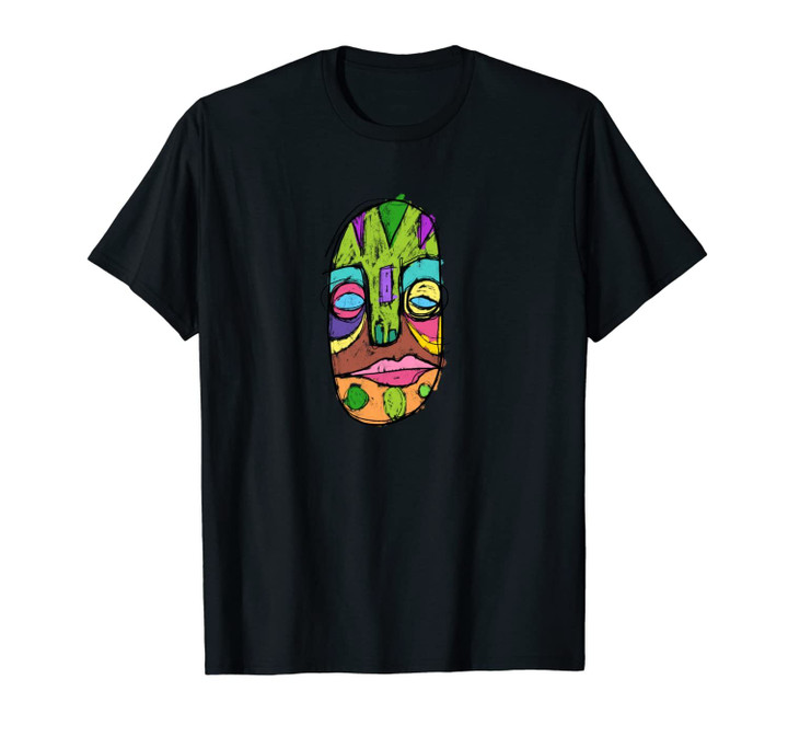 Poorly Hand Drawn Weird Face Unisex T-Shirt
