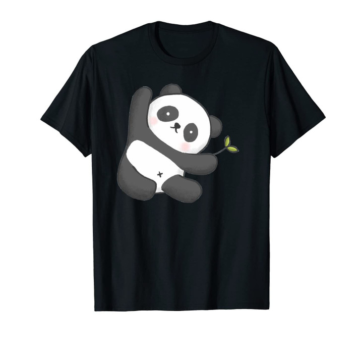 Kawaii Panda Aesthetic Japanese Anime Gift Unisex T-Shirt