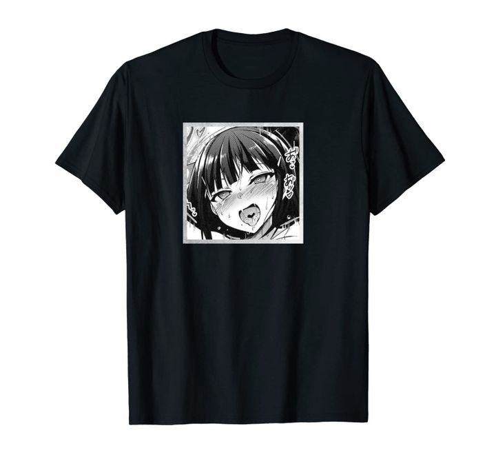 Ahegao Unisex T-Shirt | Lewd Anime Unisex T-Shirt Unisex T-Shirt
