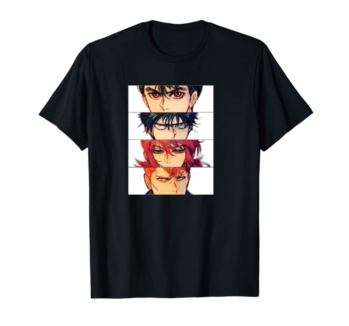 Yuyu Teams Anime Hakusho Unisex T-Shirt