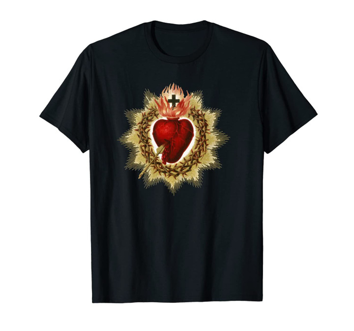 Sacred Heart of Jesus Christ Catholic Blessing Art Unisex T-Shirt Unisex T-Shirt