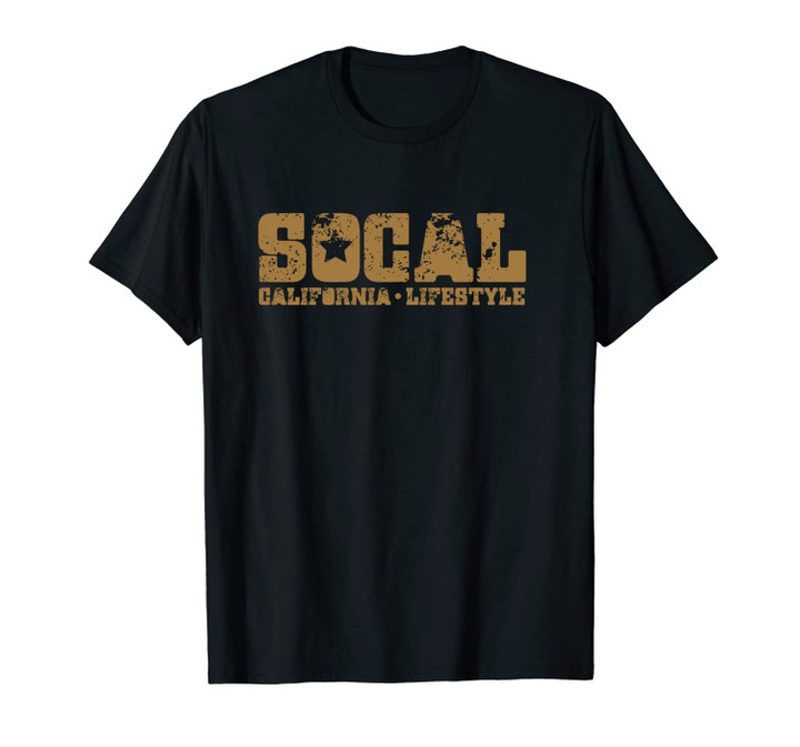 SOCAL California Lifestyle Original Design with Classic Look Unisex T-Shirt