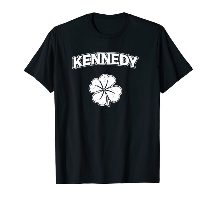 Irish Clover Kennedy St Patrick's Day Pride Gift Unisex T-Shirt