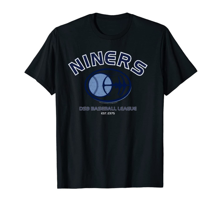 Star Trek DS9 Niners Baseball League Logo Graphic Unisex T-Shirt